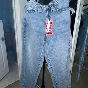 Women's Acid Wash Jeans